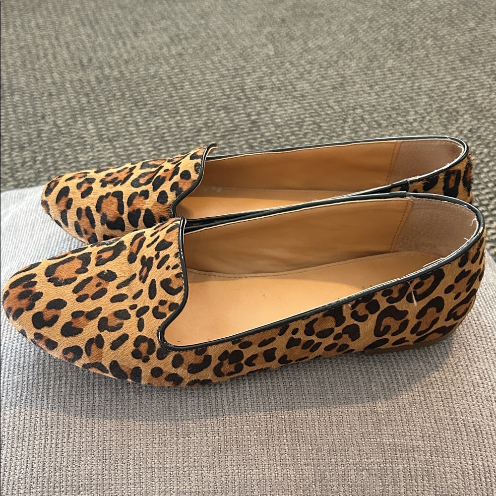 J. Crew Animal Print Women's Flats 🖤